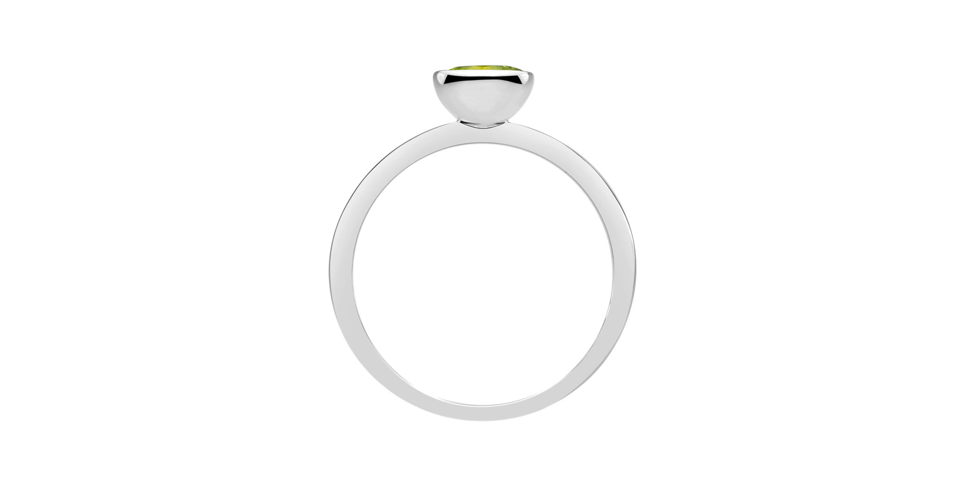 Ring with Peridot Bonbon