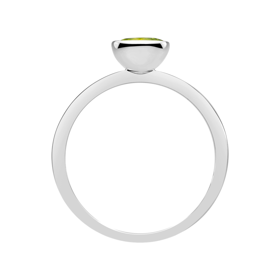 Ring with Peridot Bonbon