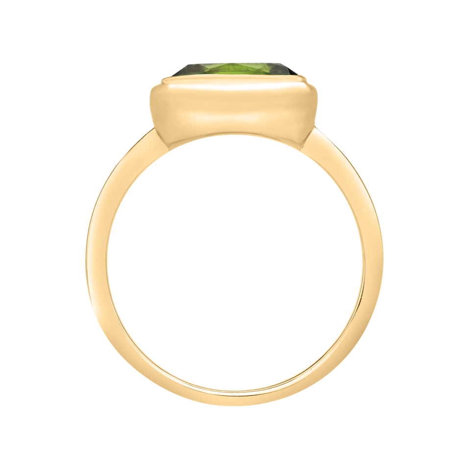Ring with Peridot Bonbon