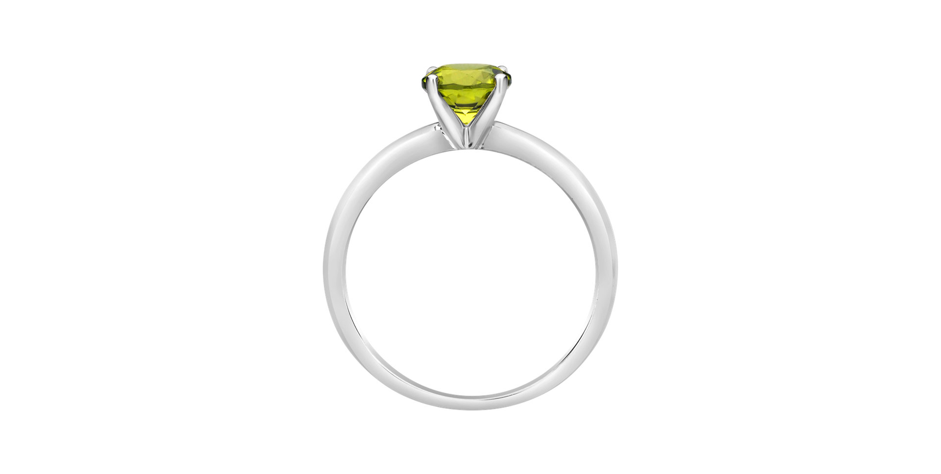 Ring with Peridot Bonbon