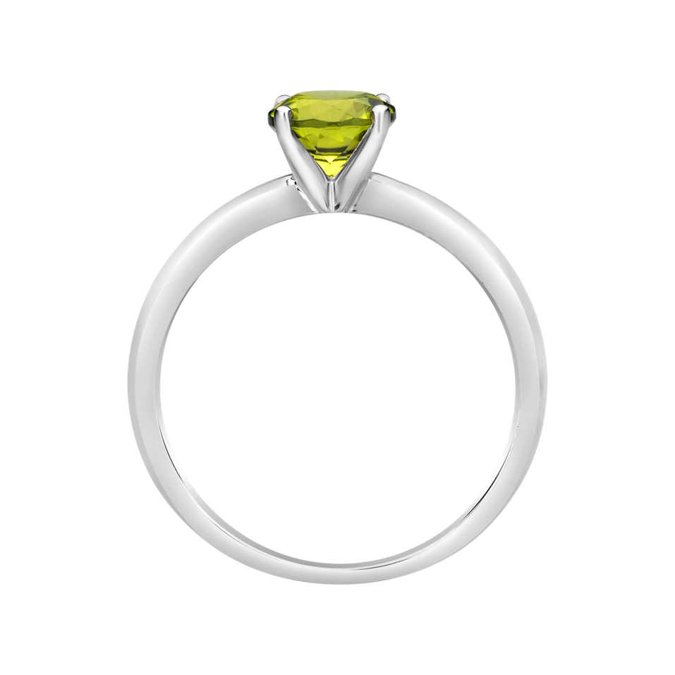 Ring with Peridot Bonbon