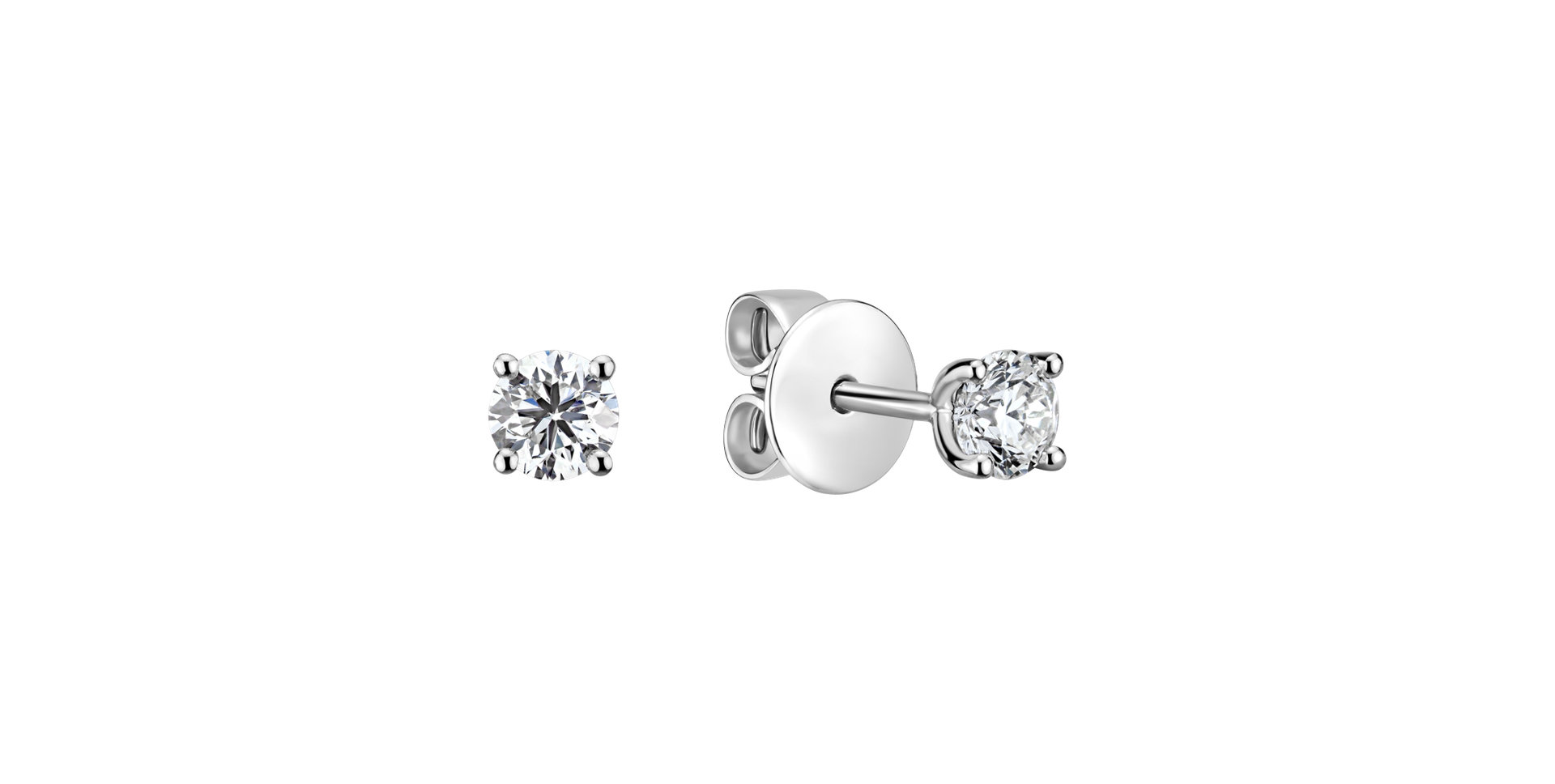 Diamond earrings Mosaic of Light