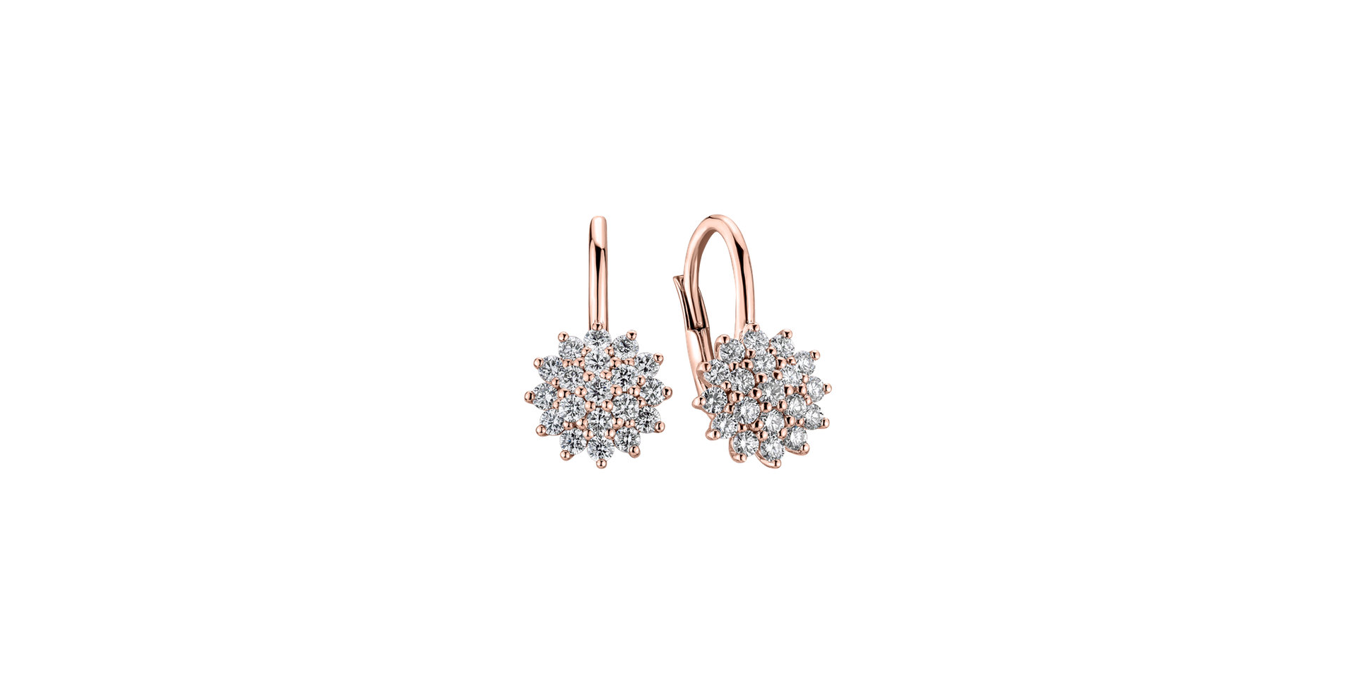Diamond earrings Midnight Sky