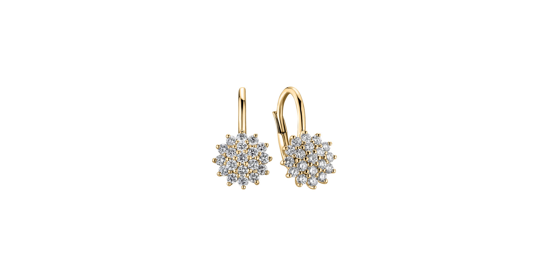 Diamond earrings Midnight Sky