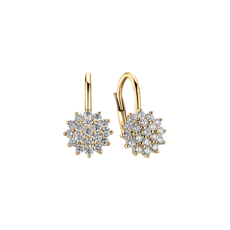 Diamond earrings Midnight Sky
