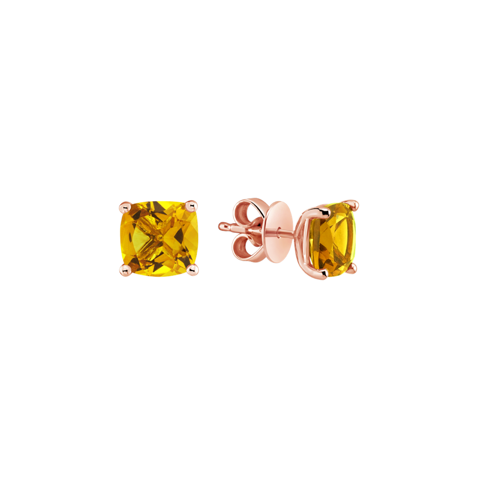Earrings with Citrine Avery