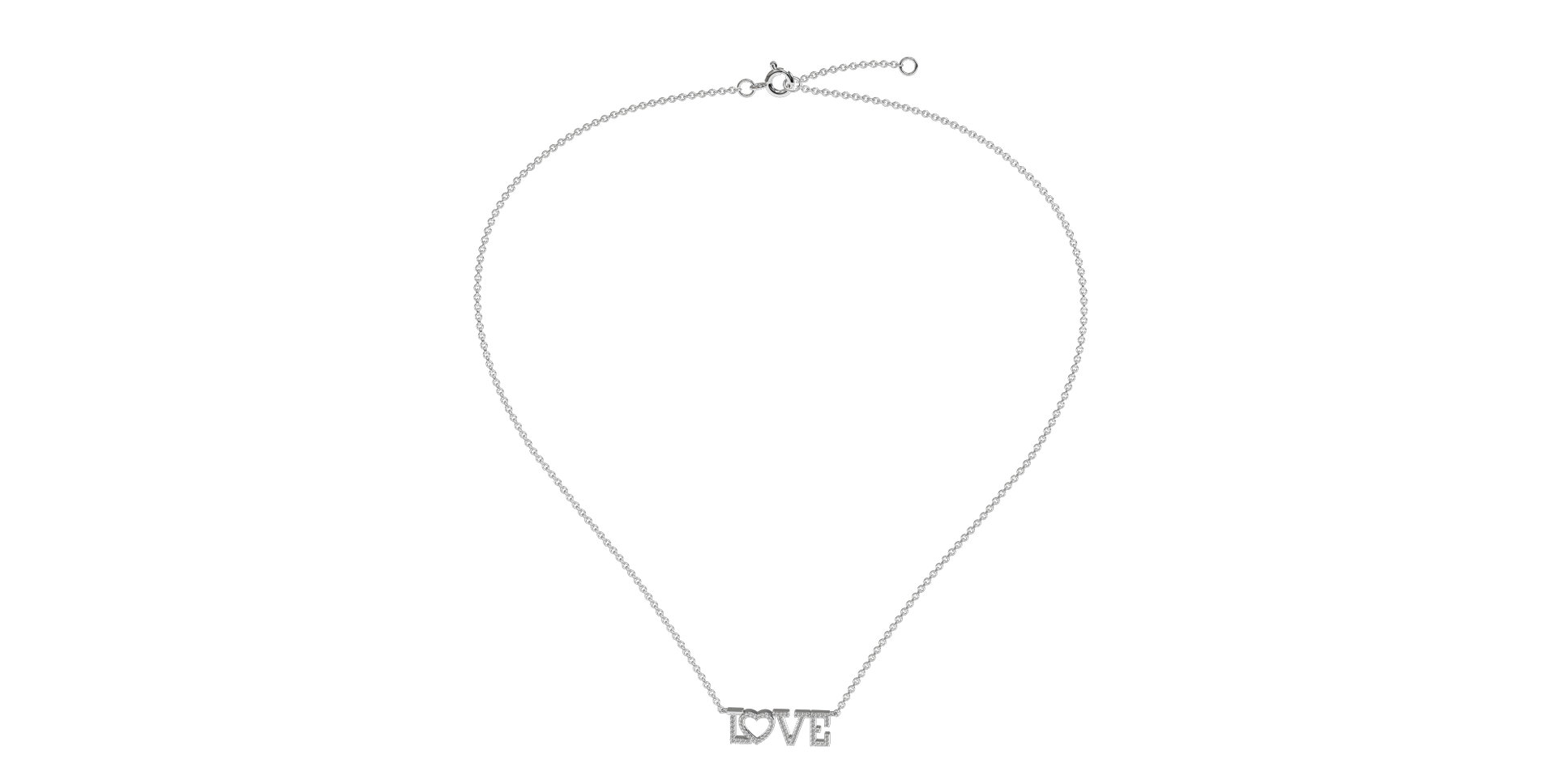 Diamond necklace Shiny Love