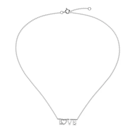 Diamond necklace Shimmer Love