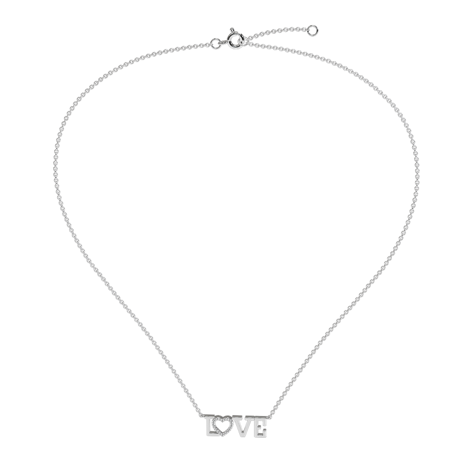 Diamond necklace Shimmer Love