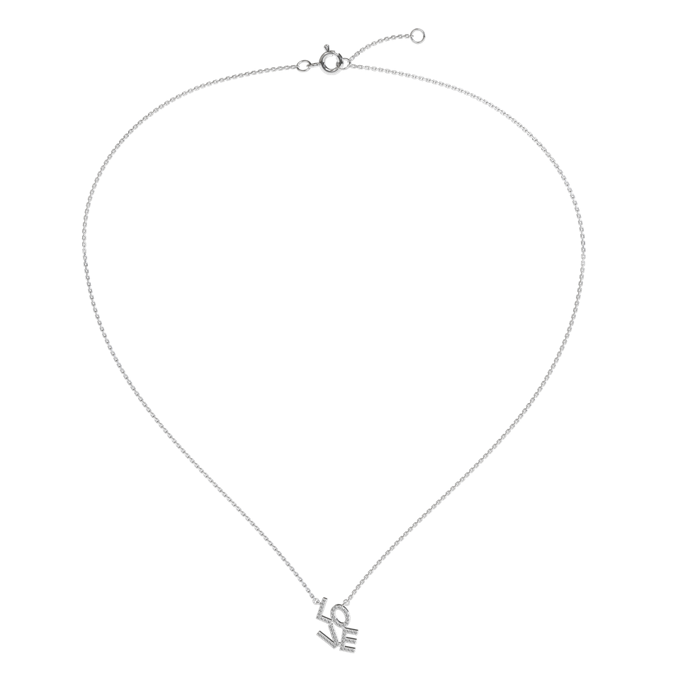 Diamond necklace Sparkling Love