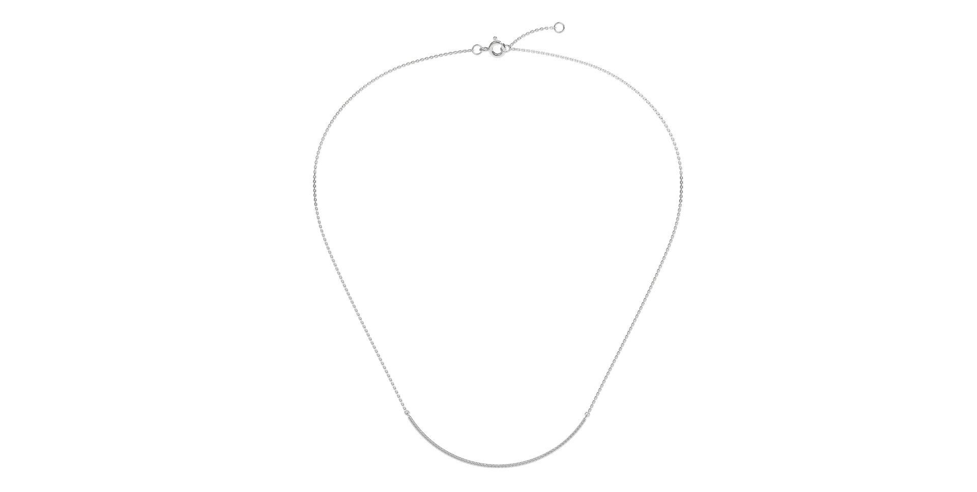 Diamond necklace Shiny Line