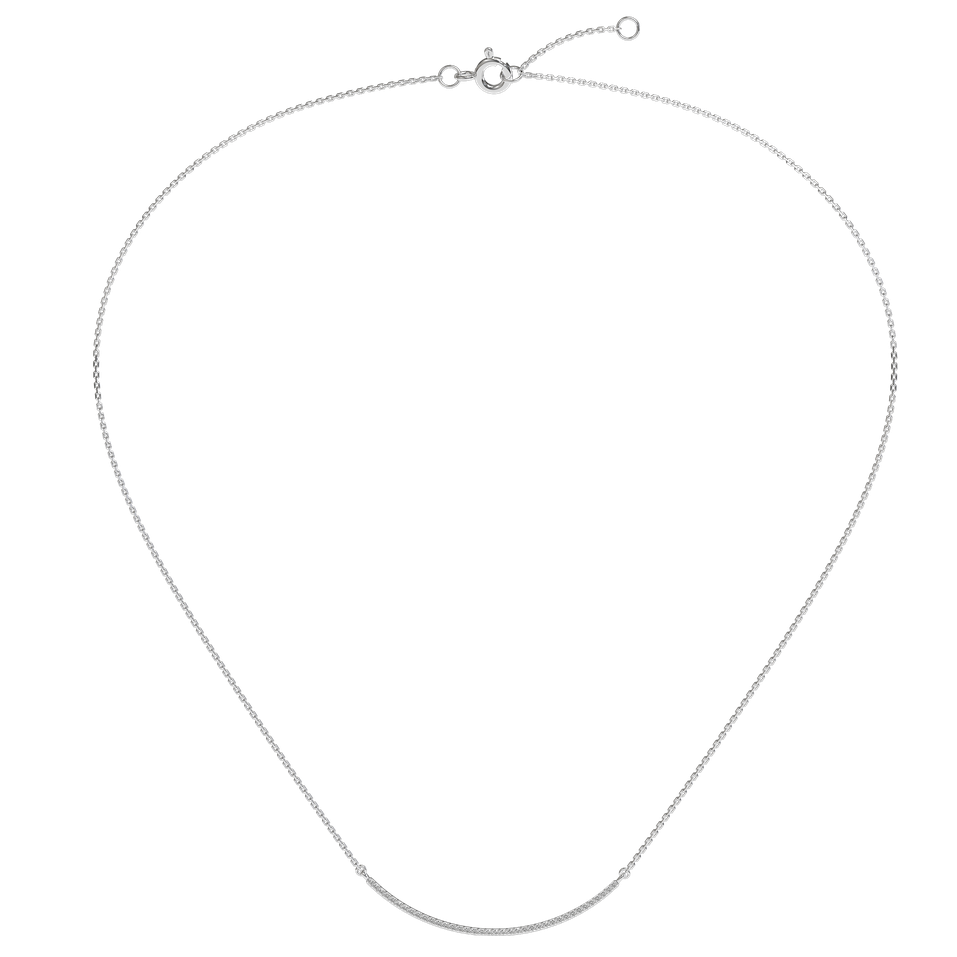 Diamond necklace Shimmer Line