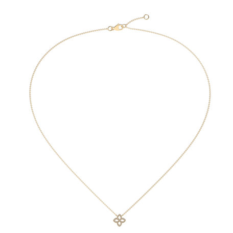 Diamond necklace Glamorous Petals