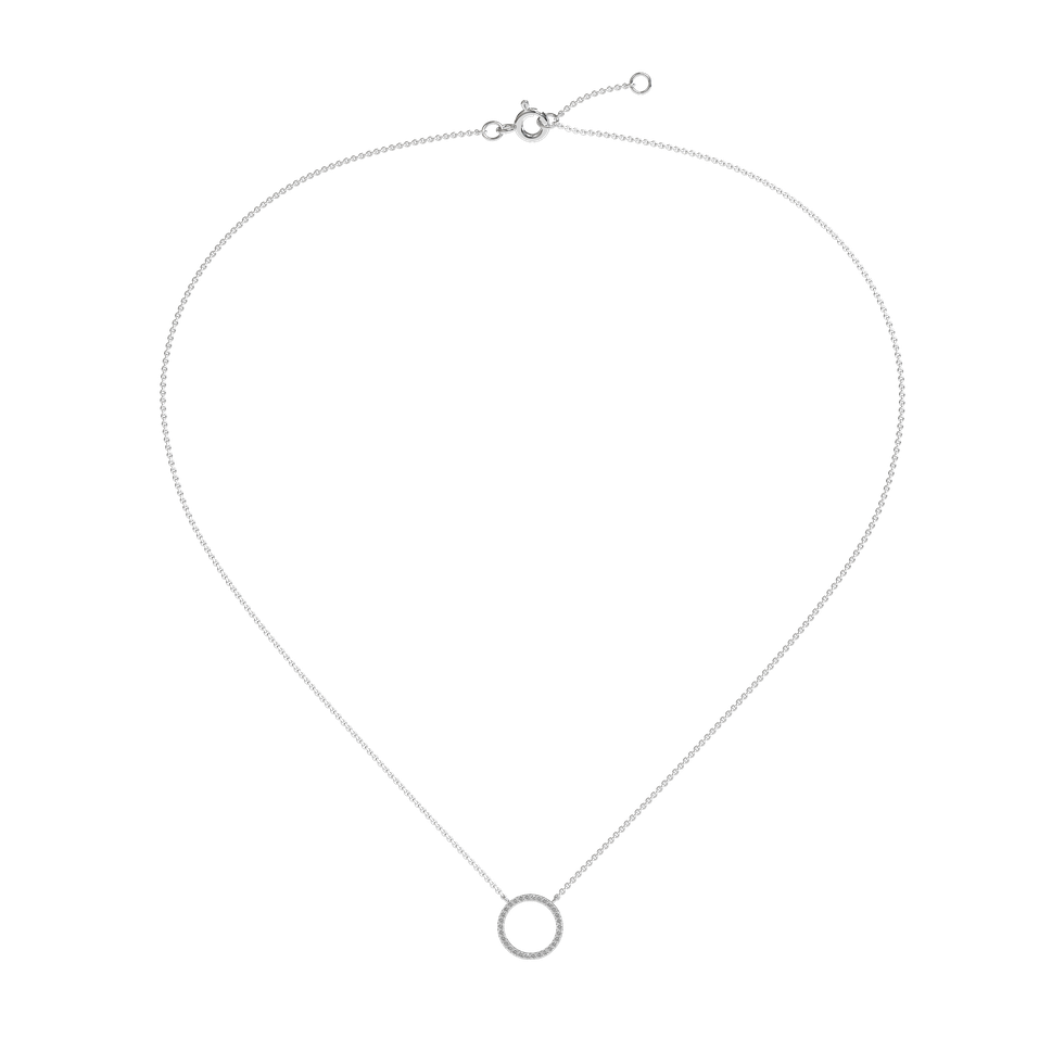 Diamond necklace Little Circle