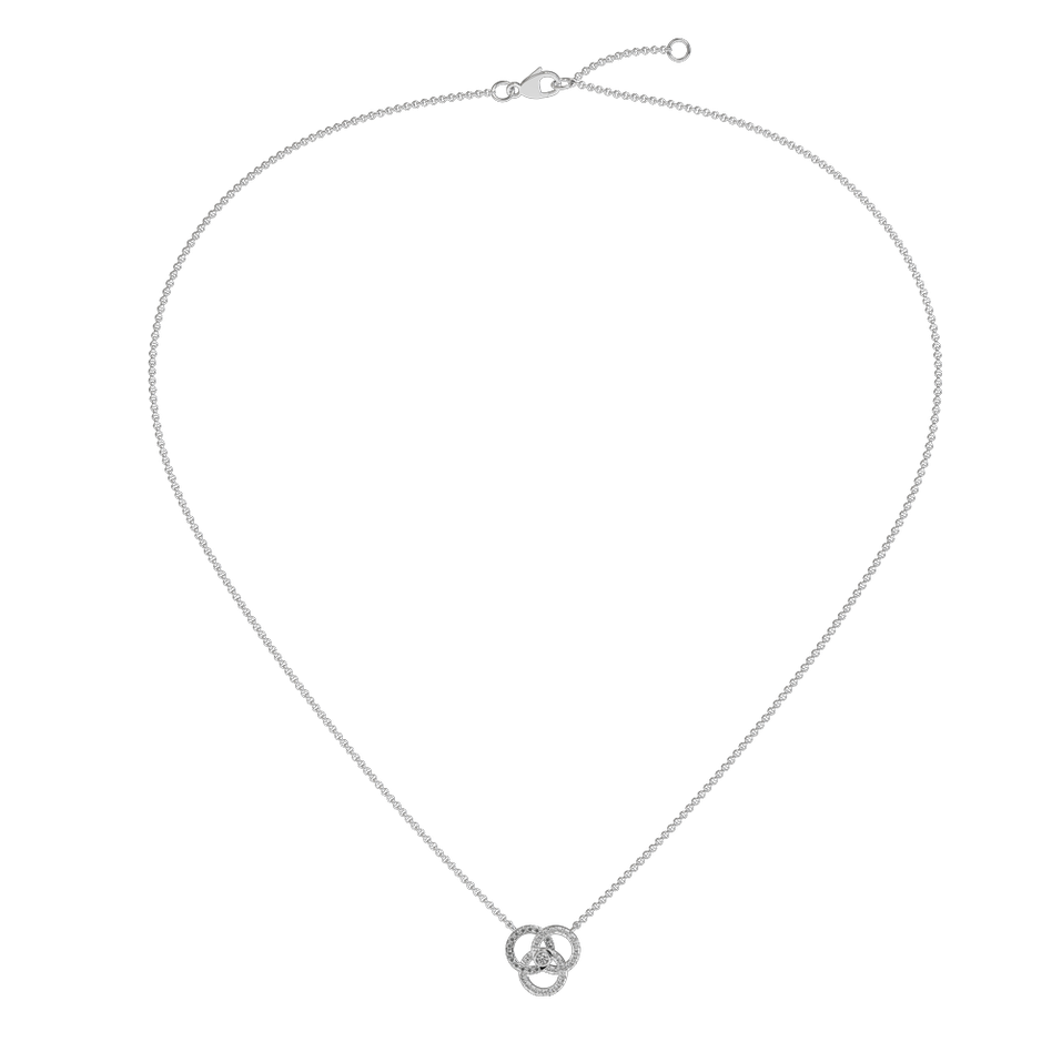 Diamond necklace Shiny Circles