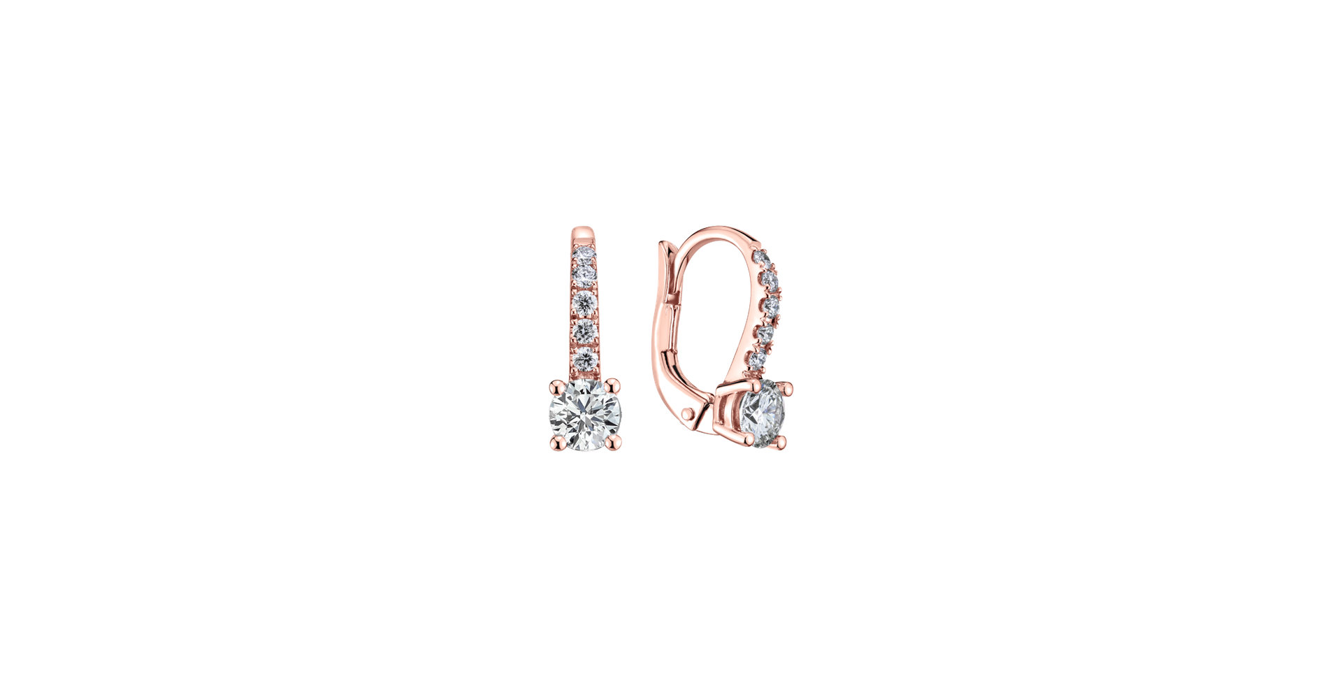 Diamond earrings Fairytale Gentility