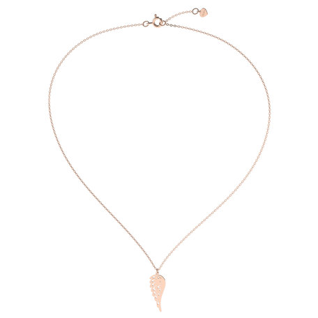 Diamond necklace Guardian Wing