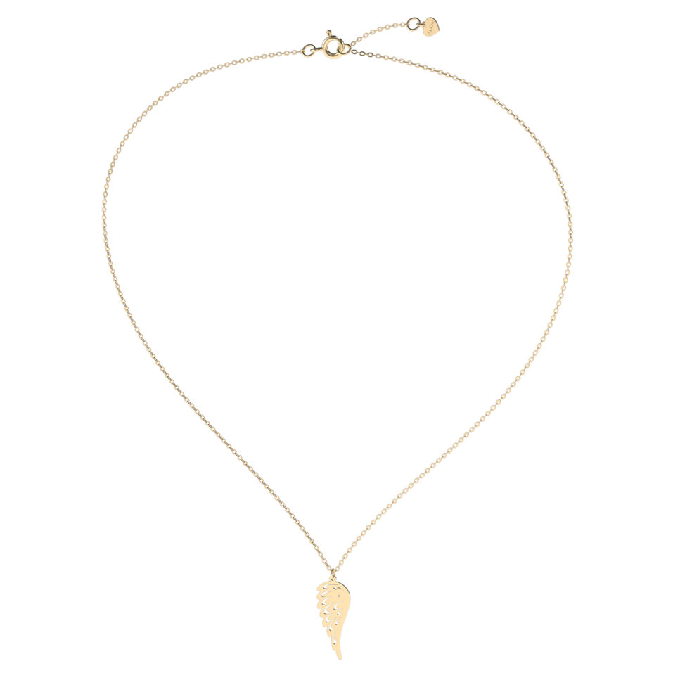 Diamond necklace Guardian Wing