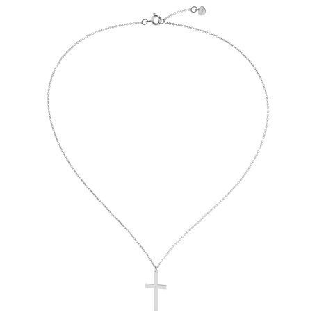 Diamond necklace Cross
