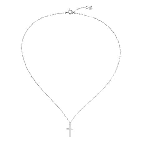 Diamond necklace Little Cross