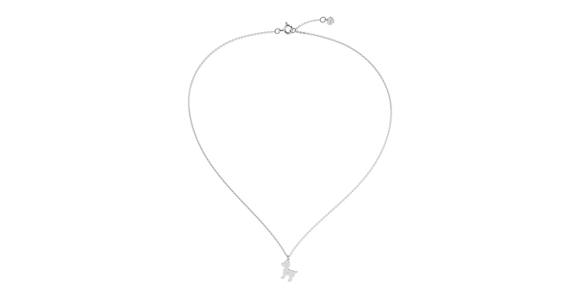 Diamond necklace Puppy