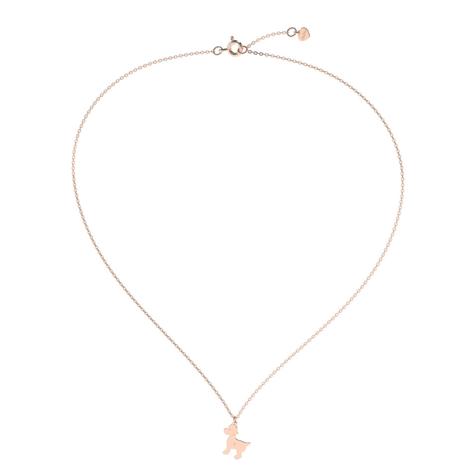 Diamond necklace Puppy