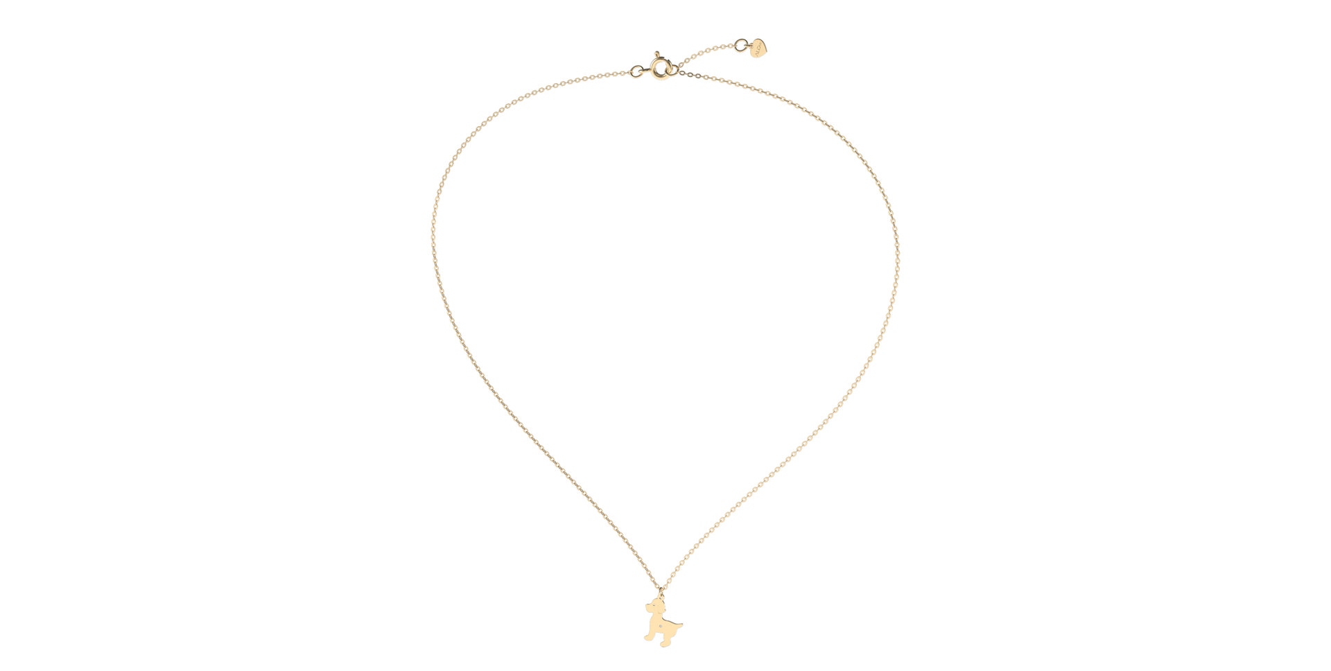 Diamond necklace Puppy