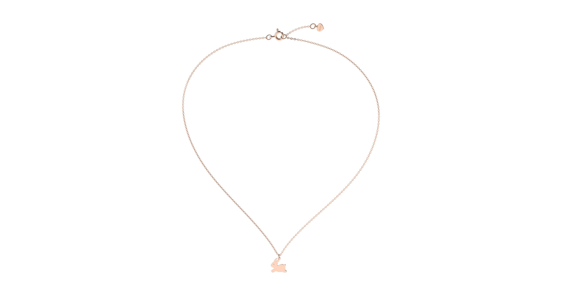 Diamond necklace Bunny