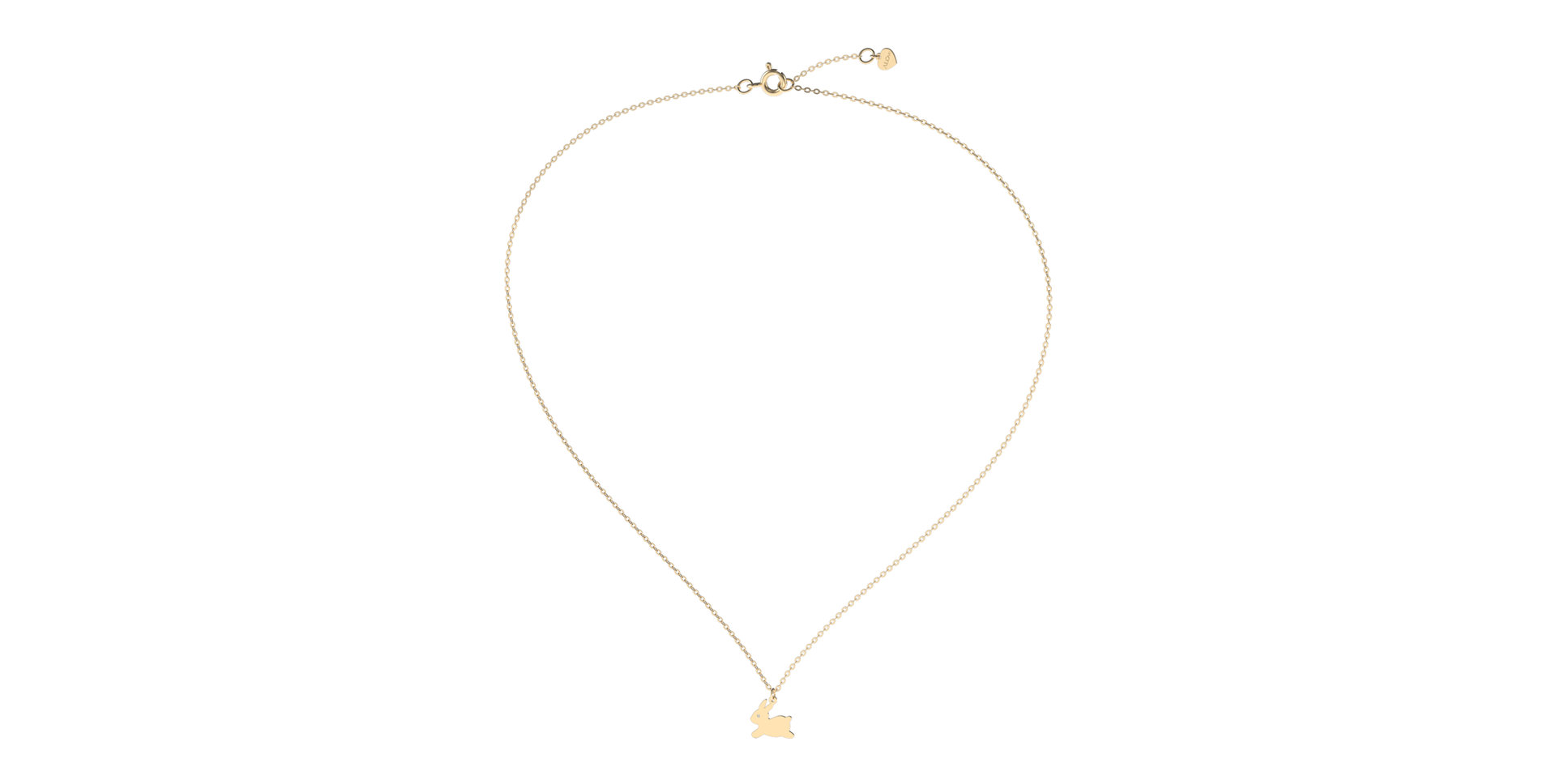 Diamond necklace Bunny