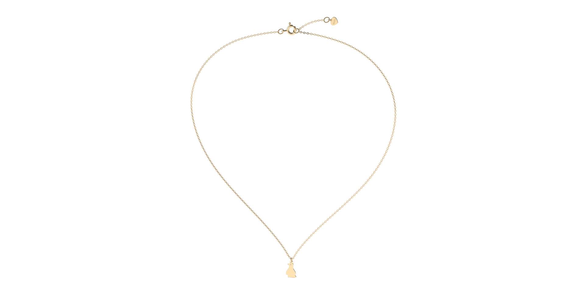 Diamond necklace Little Penguin