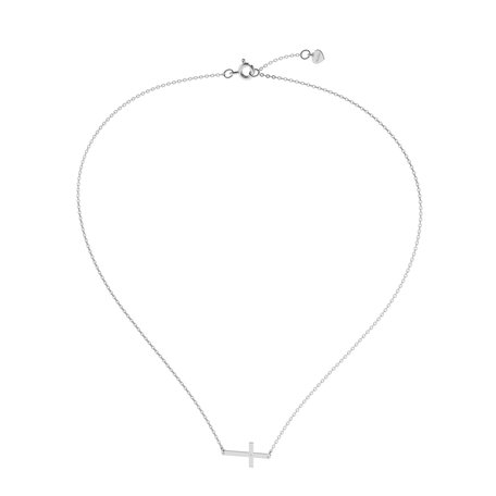 Diamond necklace Little Cross