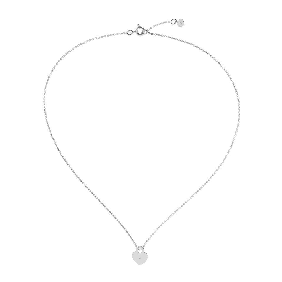 Diamond necklace Love Lock