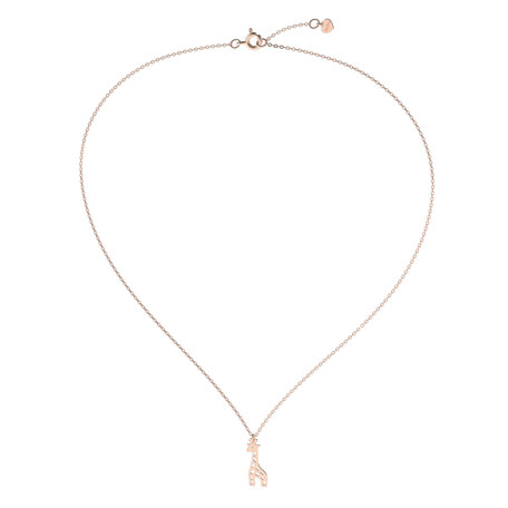 Diamond necklace Giraffe