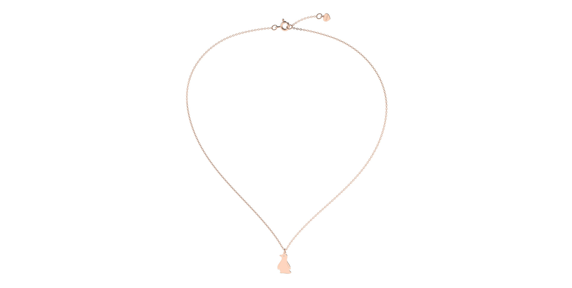 Diamond necklace Penguin
