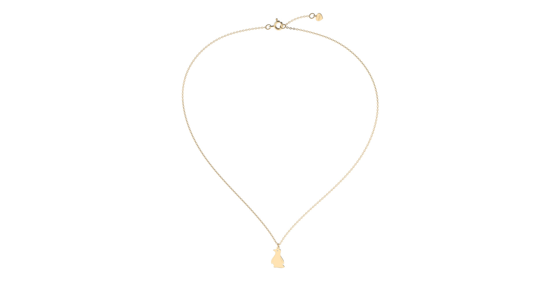 Diamond necklace Penguin