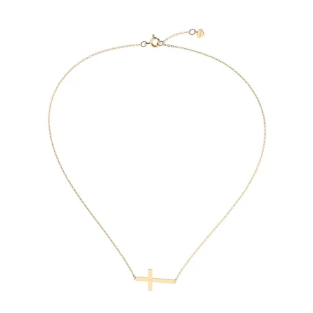 Diamond necklace Cross