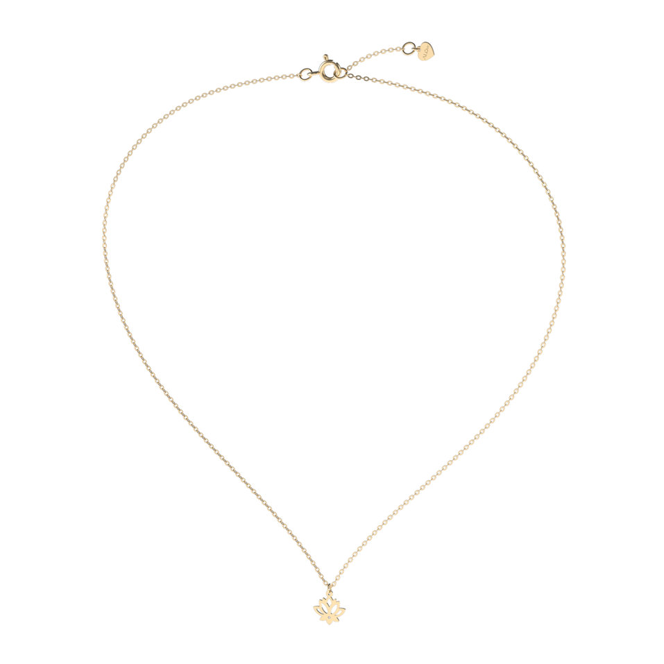 Diamond necklace Little Lotus