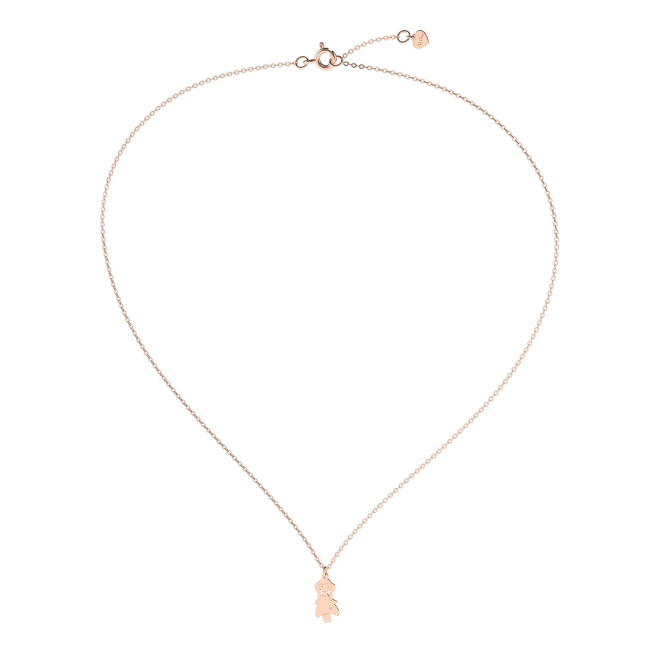 Diamond necklace Girl