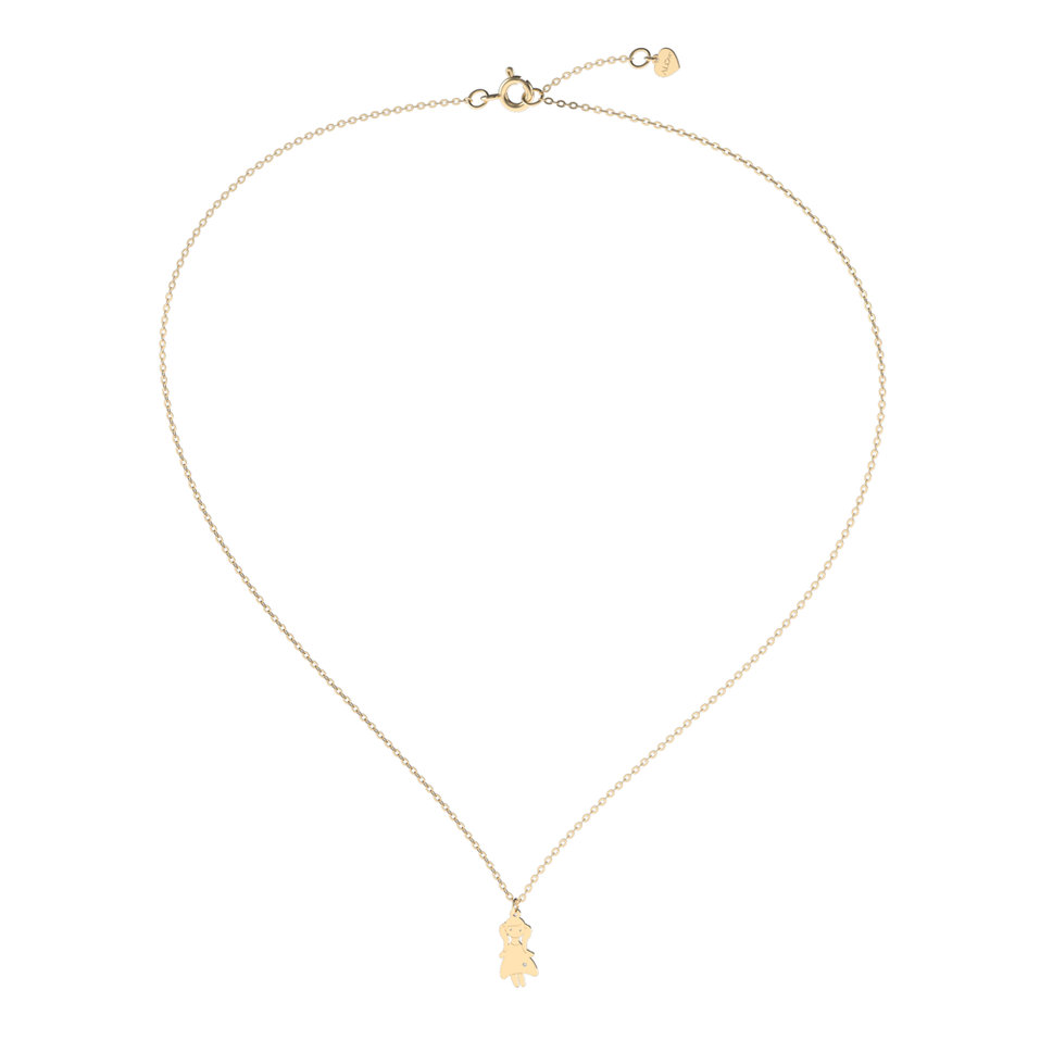 Diamond necklace Girl
