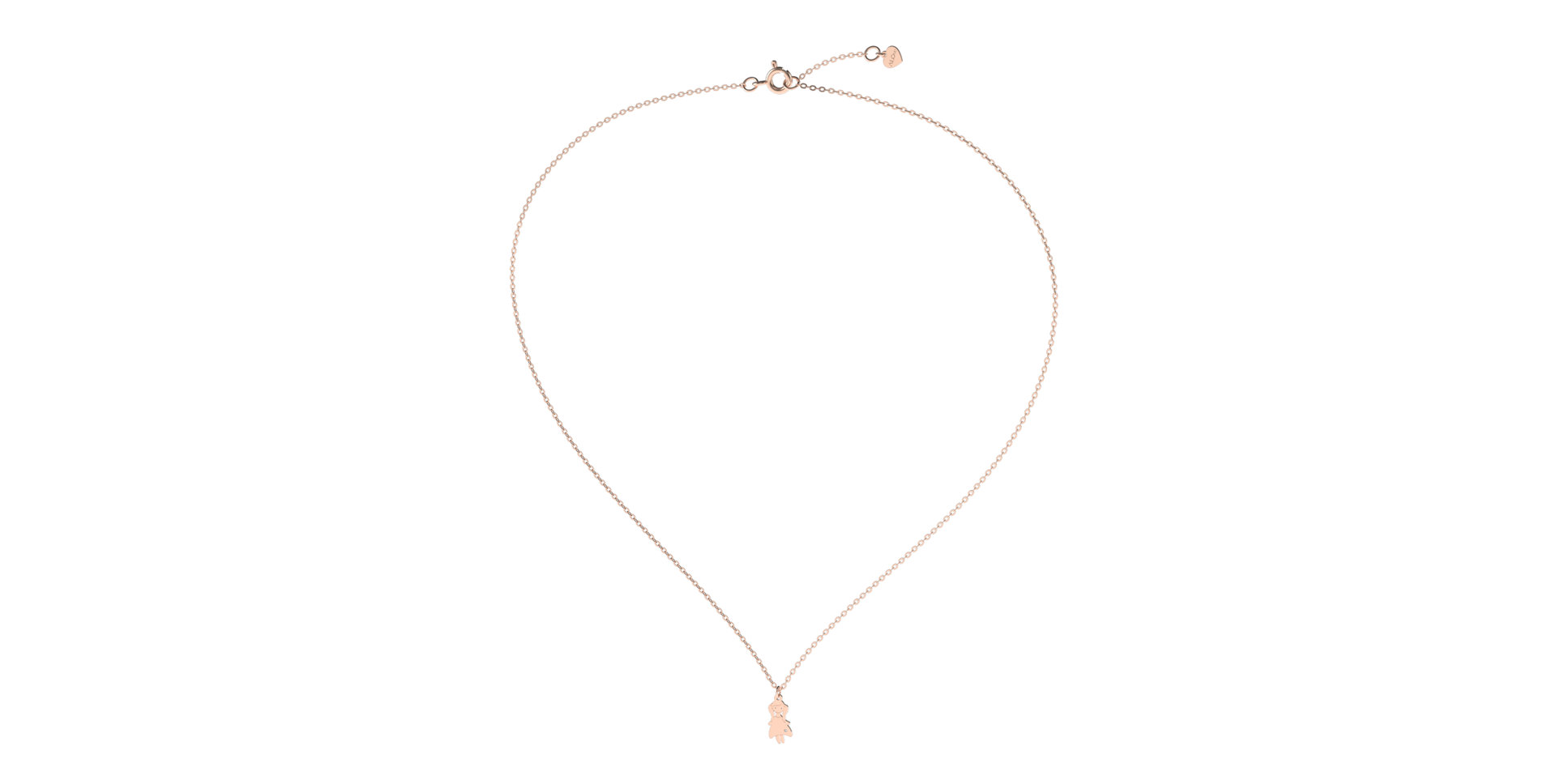 Diamond necklace Little Girl