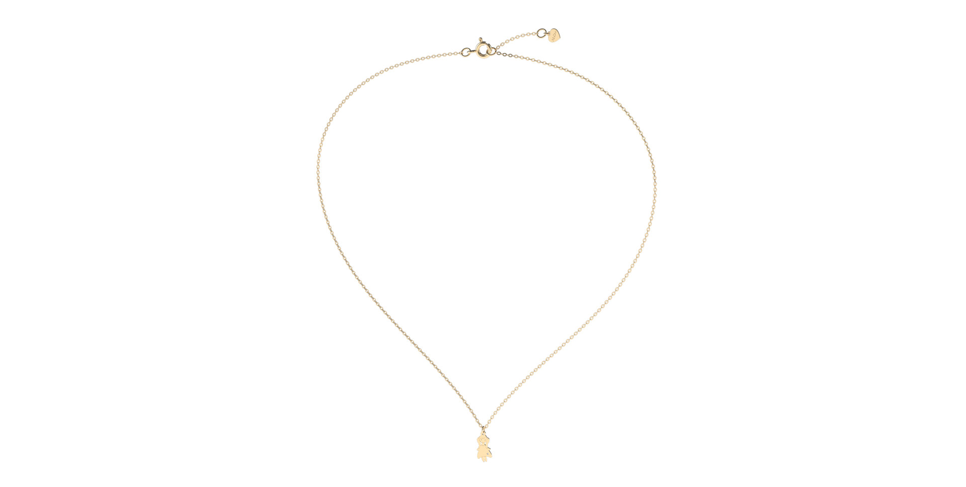 Diamond necklace Little Girl