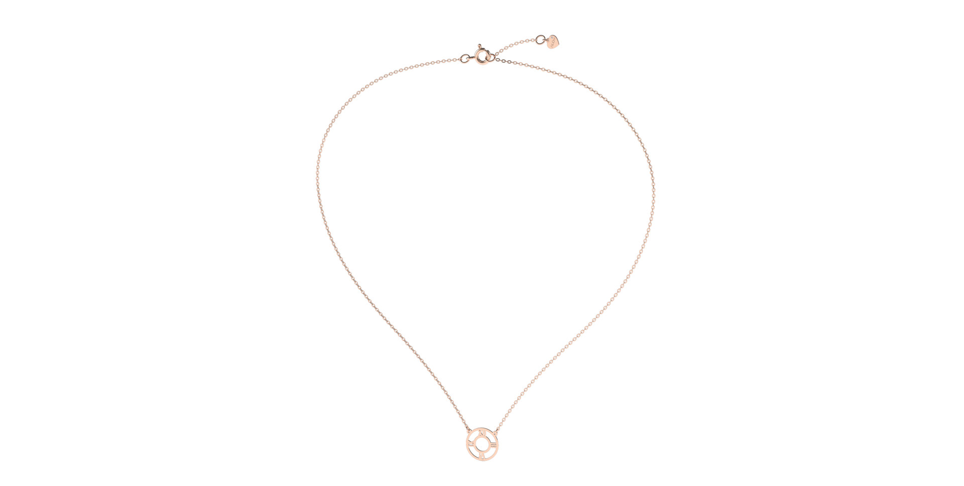 Diamond necklace Time