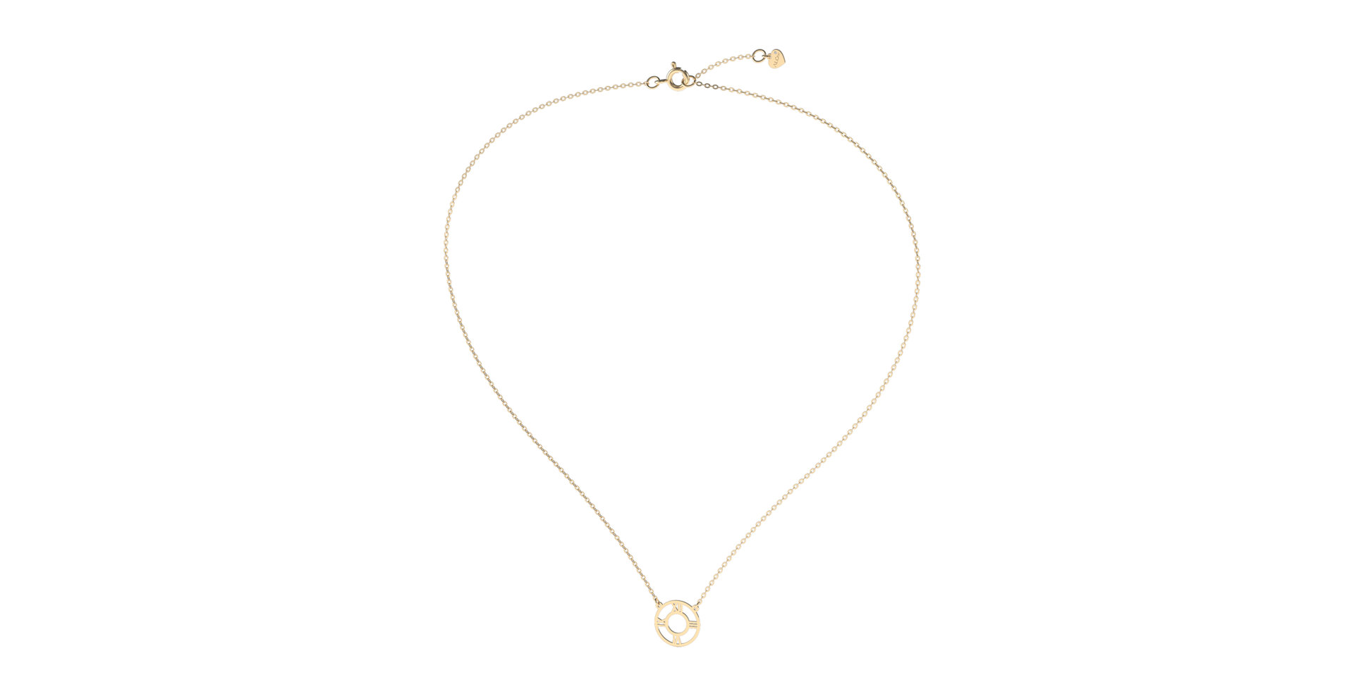 Diamond necklace Time