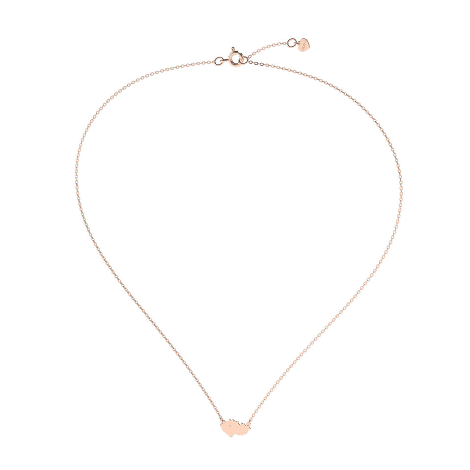 Diamond necklace My Home