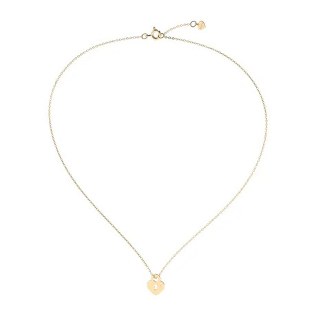 Diamond necklace Heart Lock