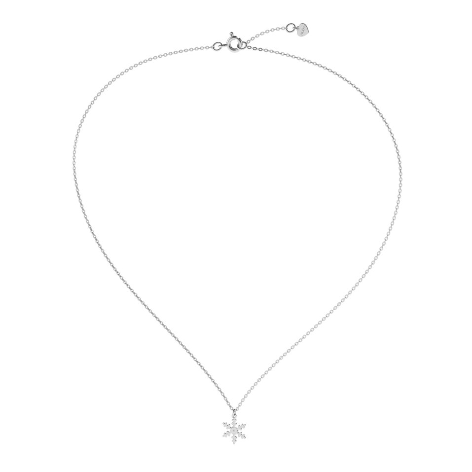 Diamond necklace Little Snowflake