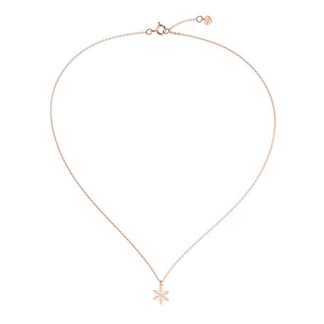 Diamond necklace Little Snowflake