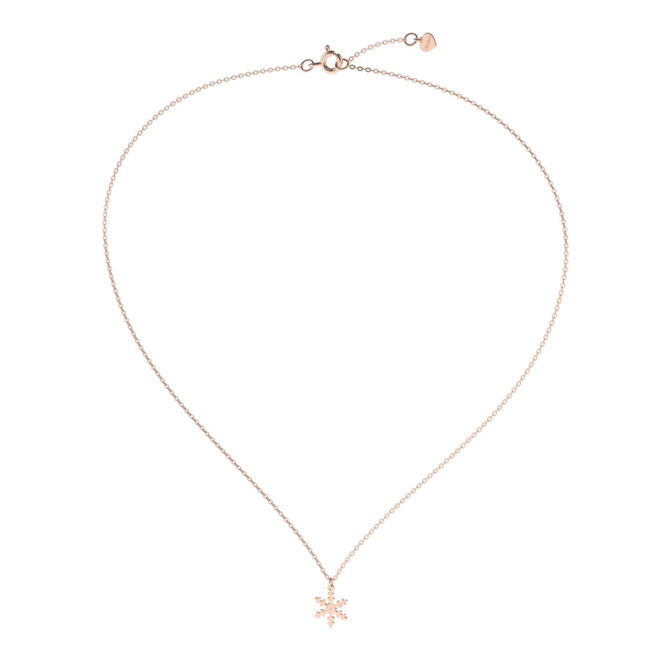 Diamond necklace Little Snowflake