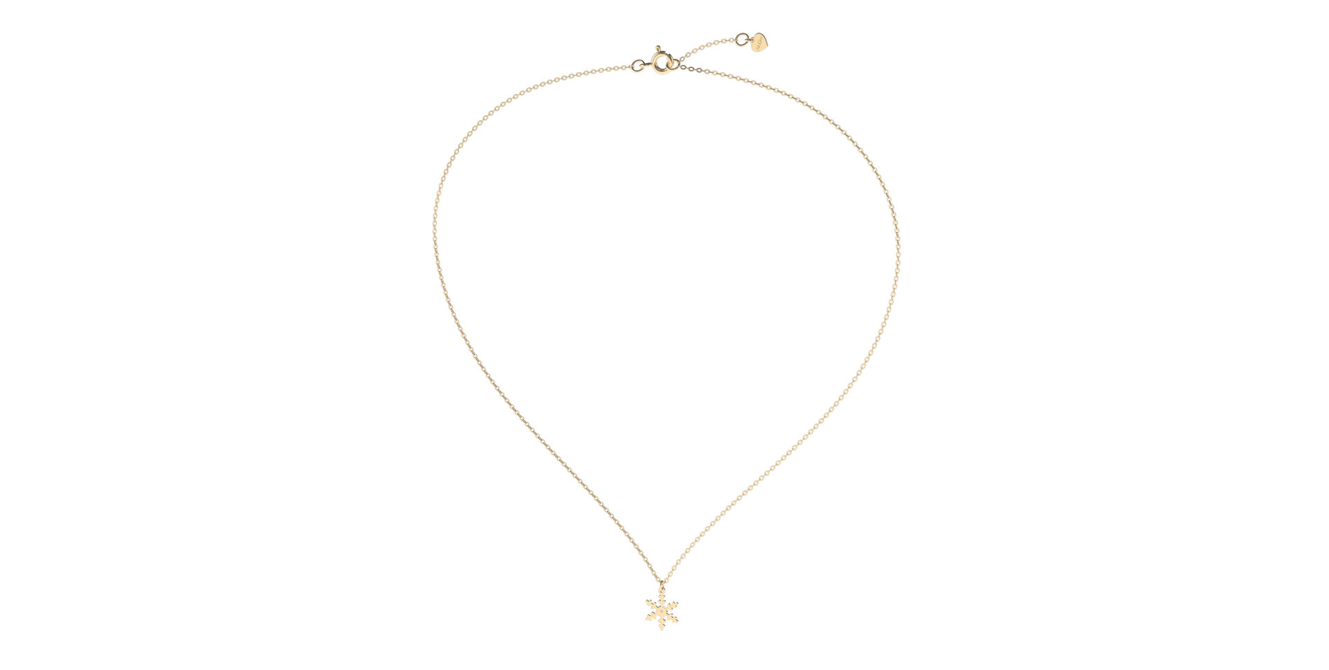 Diamond necklace Little Snowflake