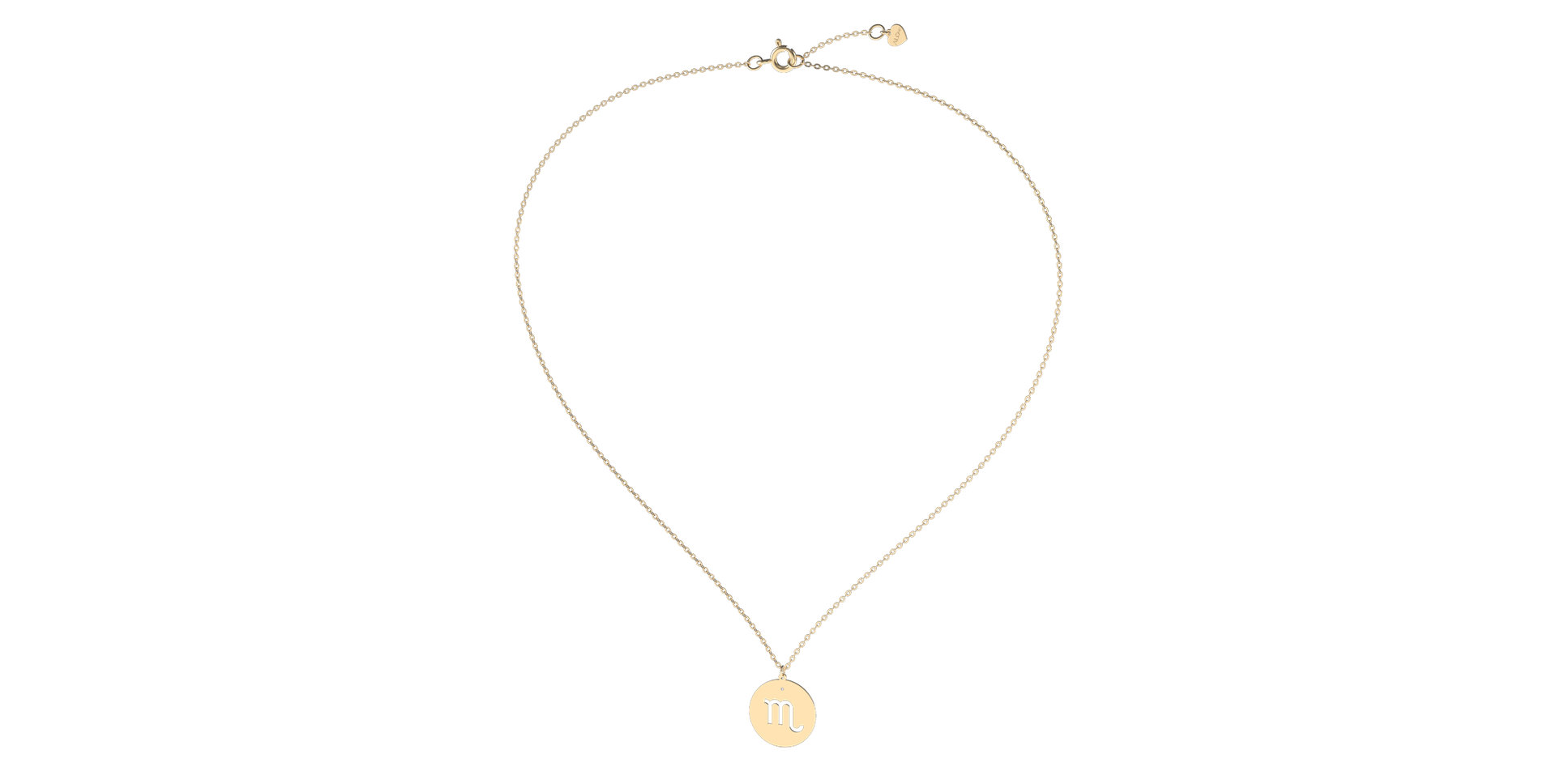 Diamond necklace Scorpio